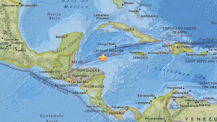 क्यूबा में भूकंप