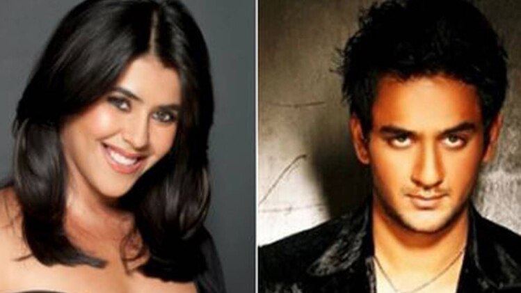 एकता कपूर और विकास गुप्ता 