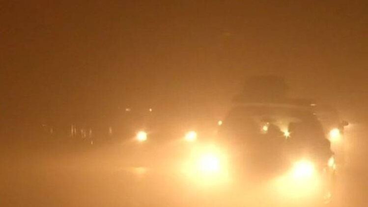 राजधानी दिल्ली में छाया घना कोहरा (ANI)