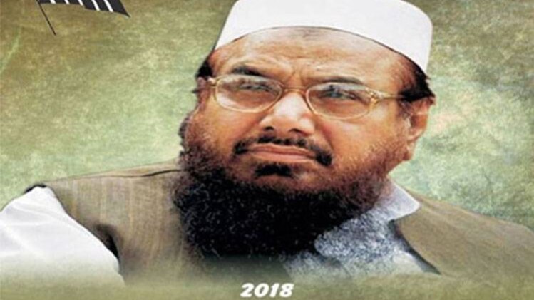 कैलैंडर में छपी हाफिज सईद की फोटो