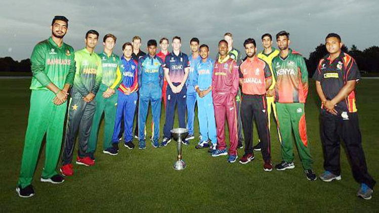 अंडर 19 क्रिकेट वर्ल्ड कप में भाग ले रही 16 टीमों के कप्तान