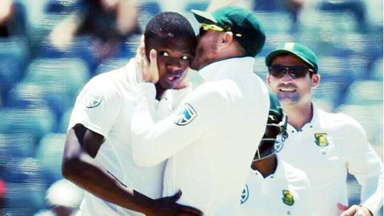 रबाडा तो किस करते डुप्लेसिस