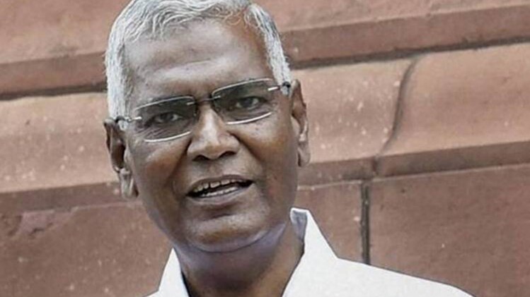 सीपीआई नेता डी. राजा
