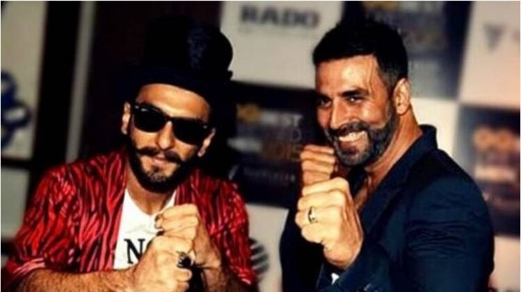 रणवीर सिंह और अक्षय कुमार 