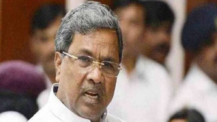 कर्नाटक के मुख्यमंत्री सिद्धारमैया 