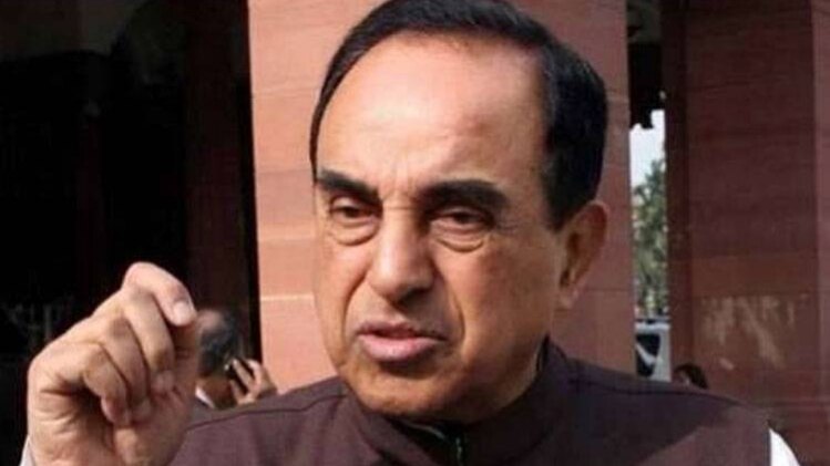 बीजेपी नेता सुब्रमण्यम स्वामी 