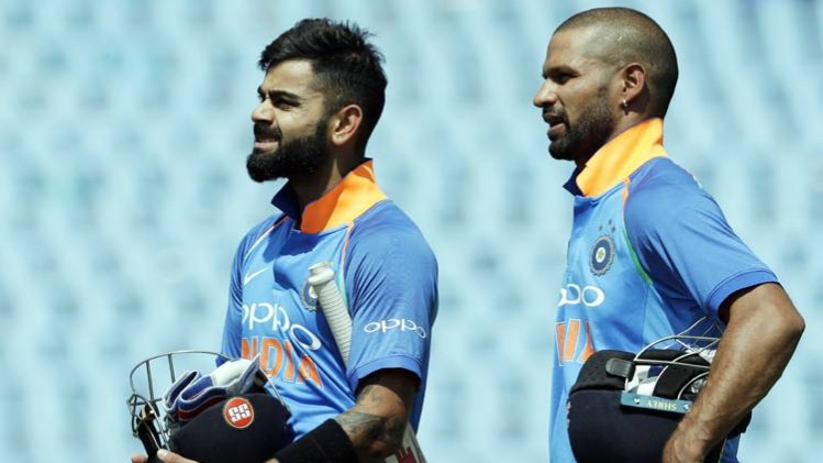 कोहली और धवन 