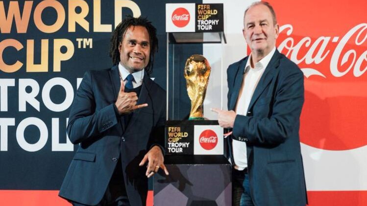 फीफा वर्ल्ड कप ट्रॉफी (फोटो - Twitter)