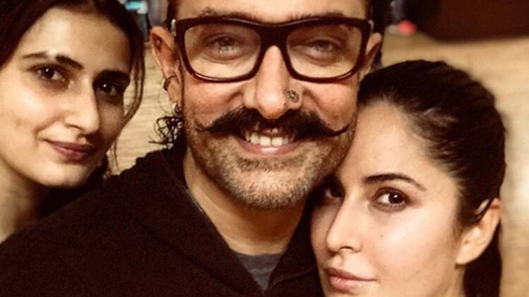 फातिमा सना शेख, आमिर खान और कटरीना कैफ 