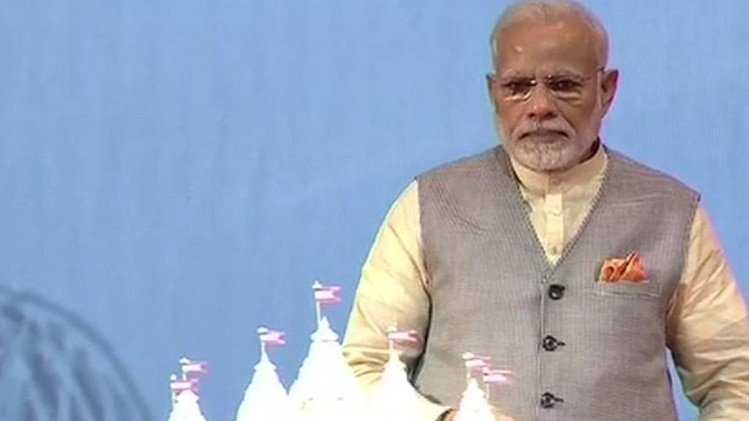 पीएम मोदी ने अबू धाबी के पहले हिंदू मंदिर का किया शिलान्यास