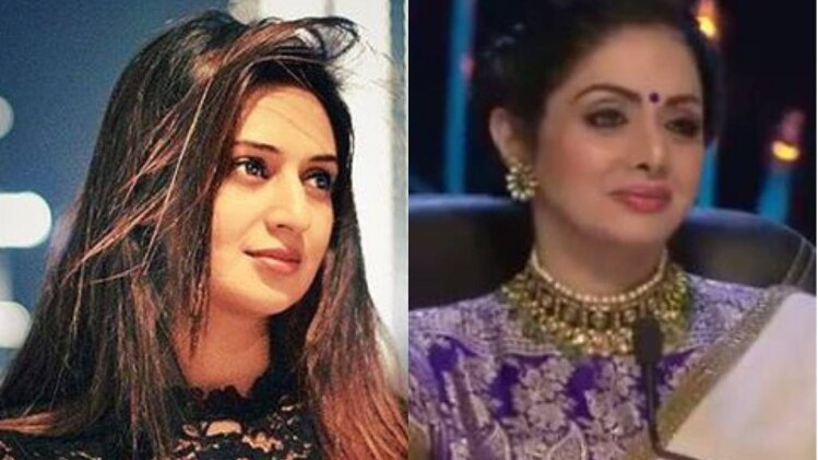 दिव्यांका त्रिपाठी और श्रीदेवी 