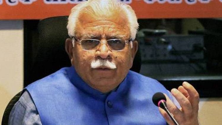 मुख्यमंत्री मनोहर लाल खट्टर