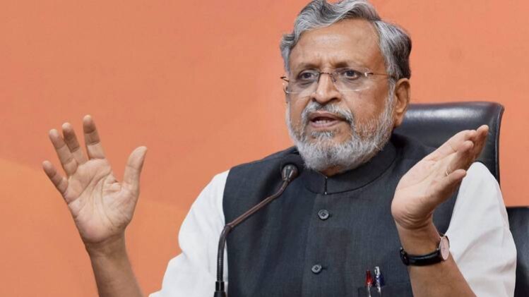 सुशील मोदी (PTI)