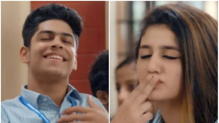 टीजर के एक सीन में रोशन और प्रिया 