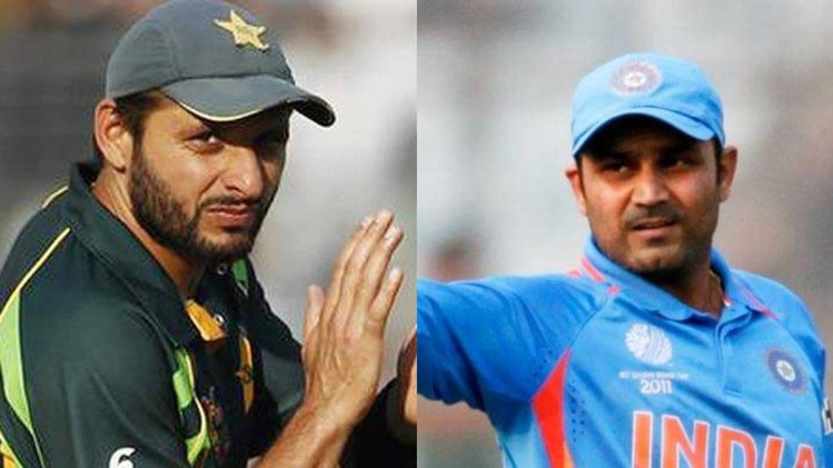 सहवाग बनाम अफरीदी