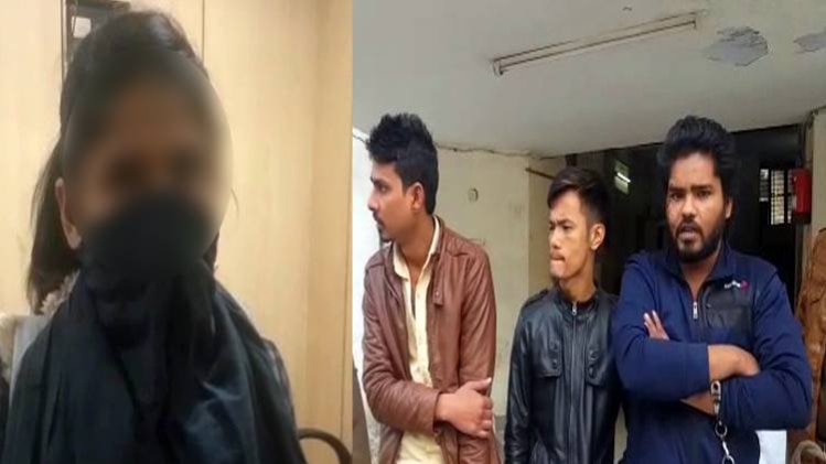 बीती रात दरिंदो के चंगुल से भागती बदहवास हालत में पुलिस को मिली नाबालिग