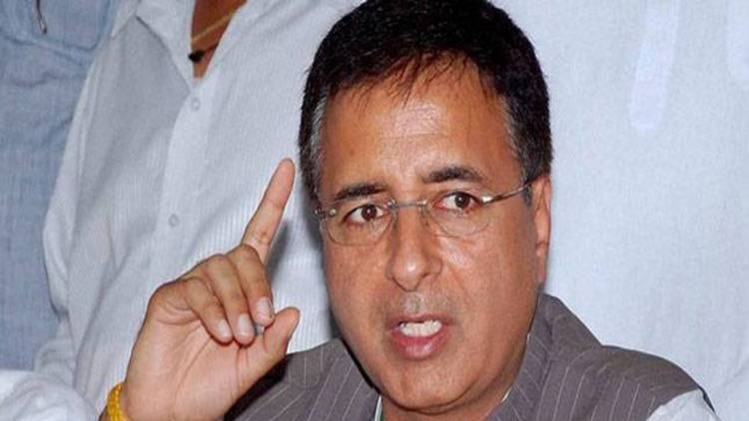 रणदीप सुरजेवाला (फाइल फोटो) 