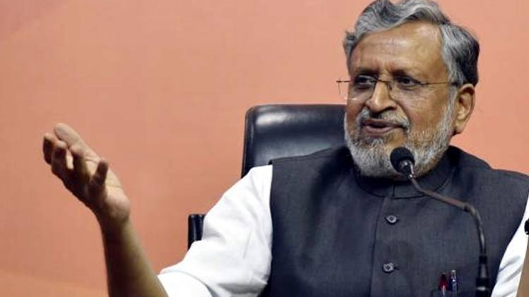 सुशील मोदी (PTI)