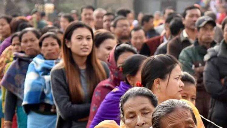 चारीलाम विधानसभा सीट पर वोटिंग (फाइल फोटो)