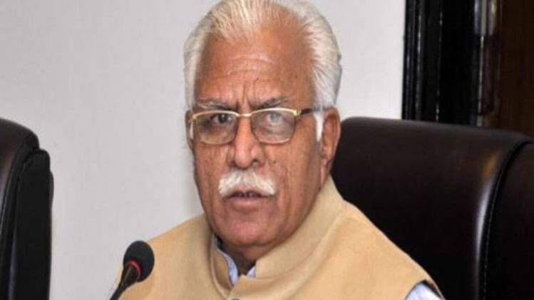 हरियाणा के मुख्यमंत्री मनोहर लाल खट्टर