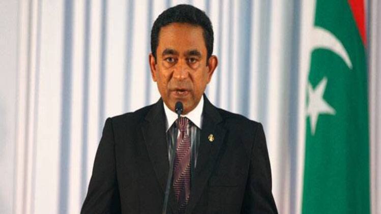 मालदीव के राष्ट्रपति अब्दुल्ला यामीन (फाइल फोटो)