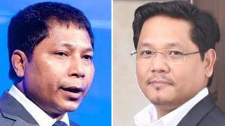 मुकुल और कोरनाड संगमा