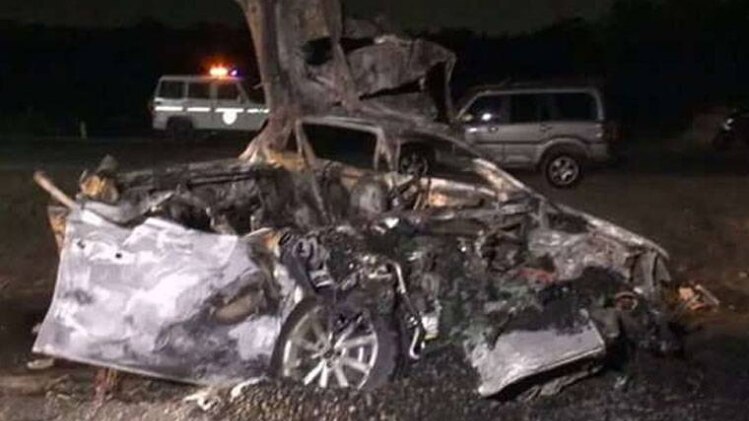 हादसे में गई 3 लोगों की जान