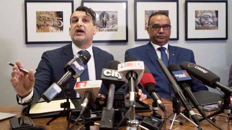 खालिस्तानी आतंकी जसपाल अटवाल (दाएं)