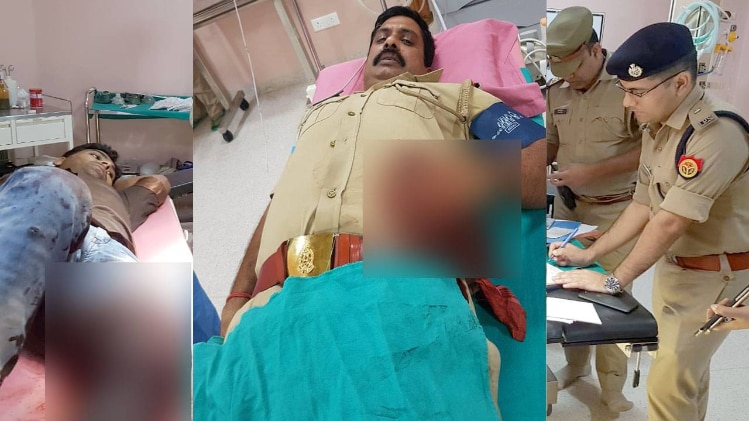 गाजियाबाद एनकाउंटर में बदमाश के अलावा थाना प्रभारी नरेश कुमार सिंह भी घायल हो गए