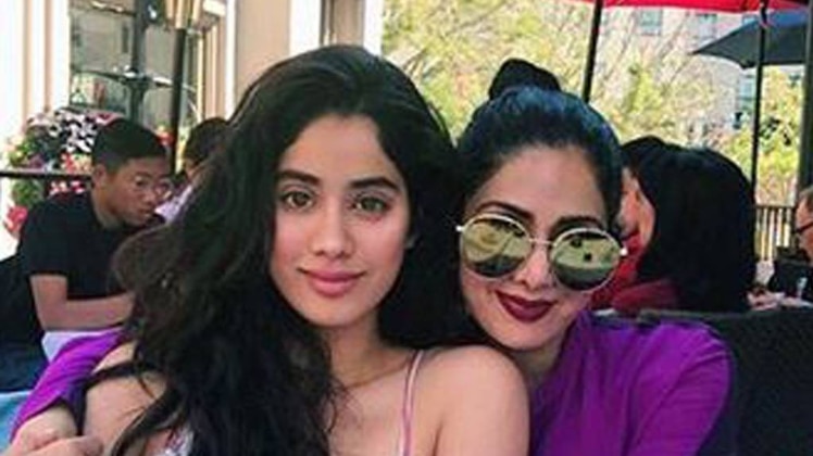 जाह्नवी कपूर, श्रीदेवी