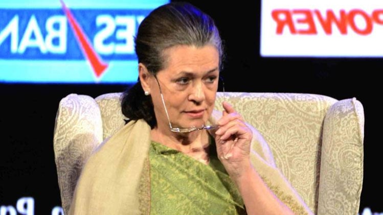 सोनिया गांधी. 