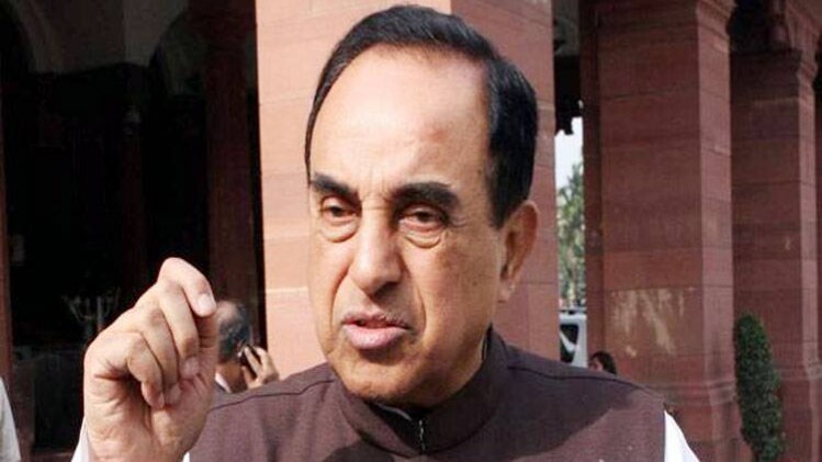 बीजेपी नेता सुब्रह्मण्यम स्वामी