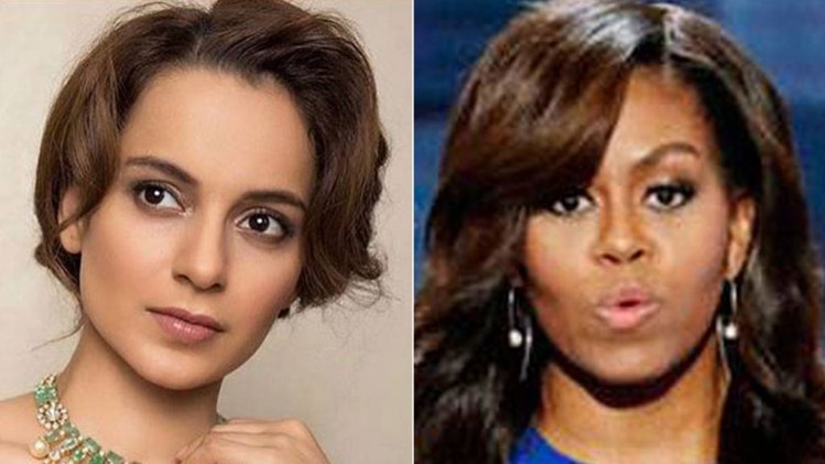 कंगना रनौत, मिशेल ओबामा