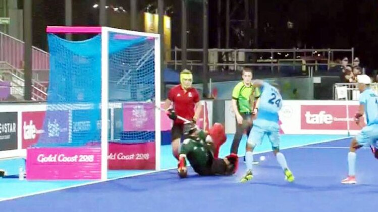 अंतिम क्षणों में भारत ने विजयी गोल दागा