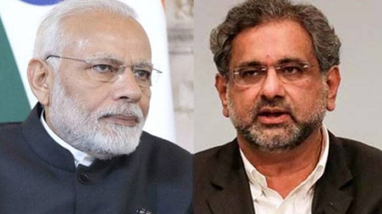 पीएम नरेंद्र मोदी और पाकिस्तानी पीएम खाकान अब्बासी