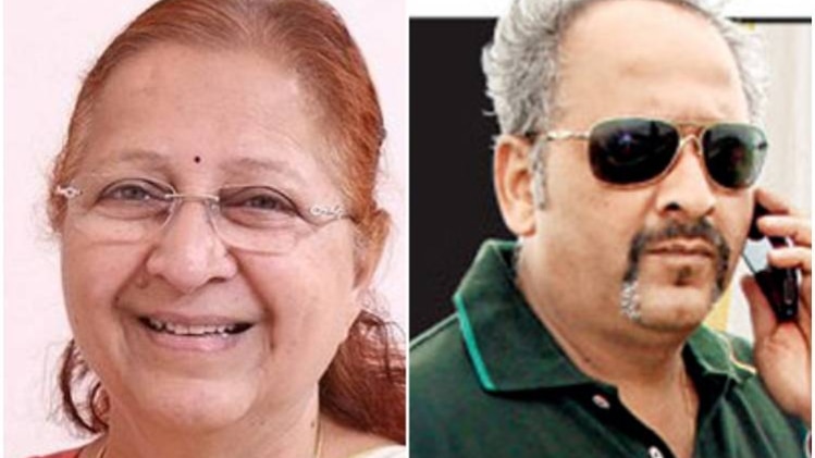 सुमित्रा महाजन और मंदार महाजन