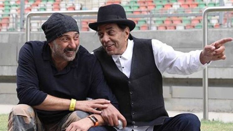 सनी देओल और धर्मेंद्र 