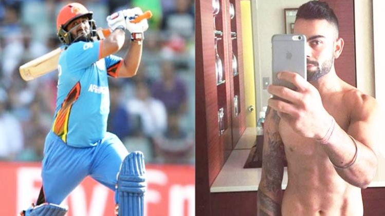 मोहम्मद शहजाद और विराट कोहली