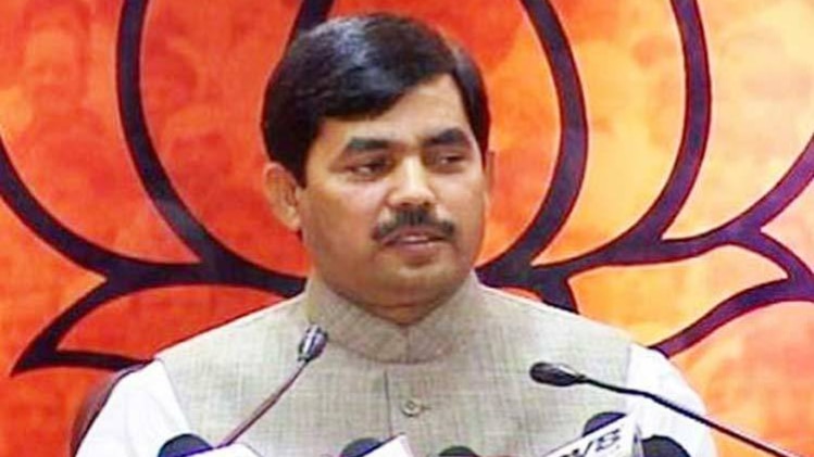 बीजेपी के राष्ट्रीय प्रवक्ता शाहनवाज हुसैन (फाइल फोटो)