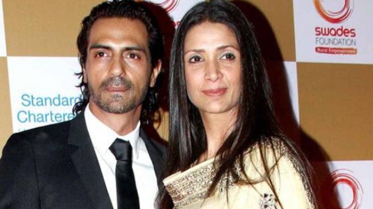 अर्जुन रामपाल और मेहर जेसिया