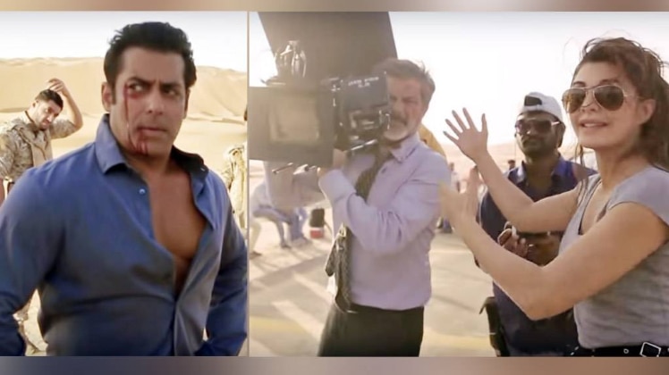 रेस 3 मेकिंग वीड‍ियो 