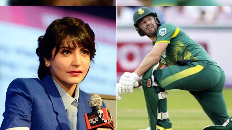 अनुष्का शर्मा, एबी डिविलियर्स 