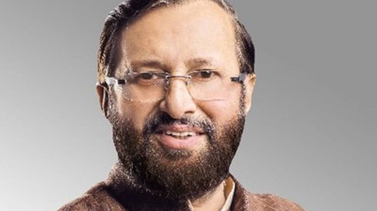 केंद्रीय मंत्री प्रकाश जावड़ेकर