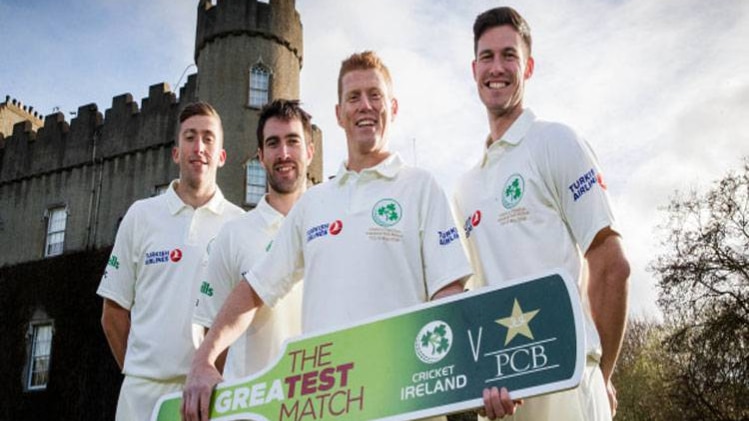 आयरलैंड की टीम