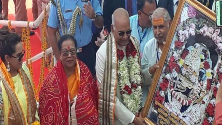 पुष्‍कर में राष्‍ट्रपति रामनाथ कोविंद 