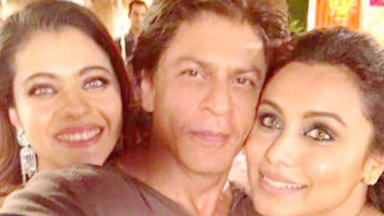 काजोल, शाहरुख खान, रानी मुखर्जी