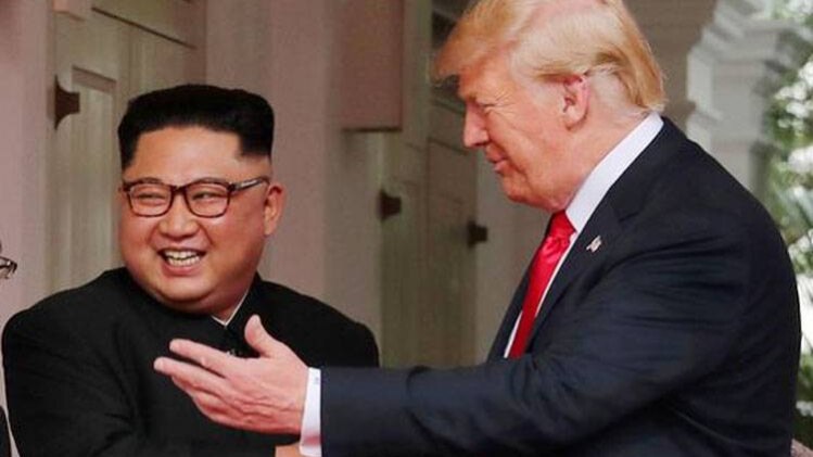 किम जोंग-उन और डोनाल्ड ट्रंप