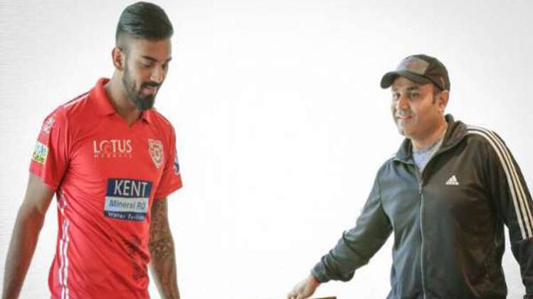 लोकेश राहुल और वीरेंद्र सहवाग