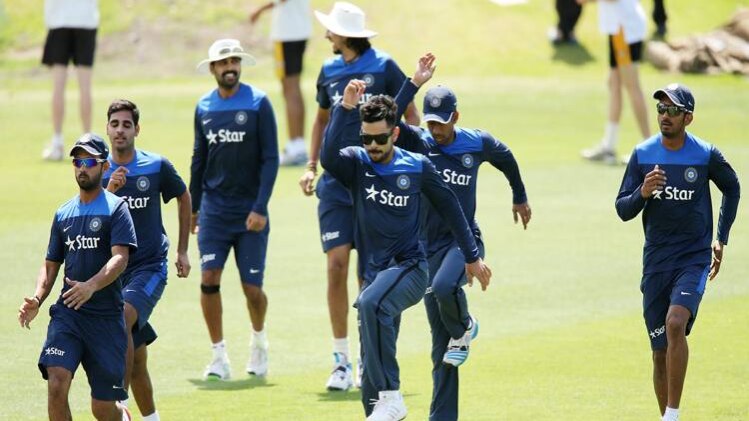 टीम इंडिया ट्रेनिंग सेशन फाइल फोटो (getty images)