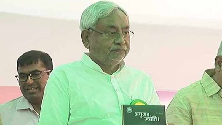 बिहार के मुख्यमंत्री नीतीश कुमार 